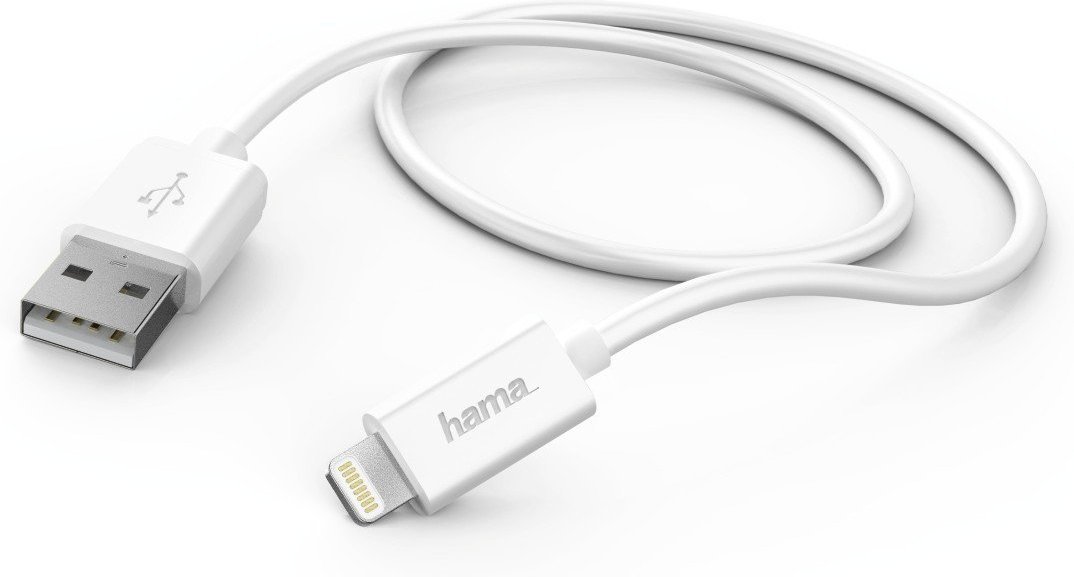 Lade-/Datenkabel, Lightning, 1 m, Weiß (00173863)