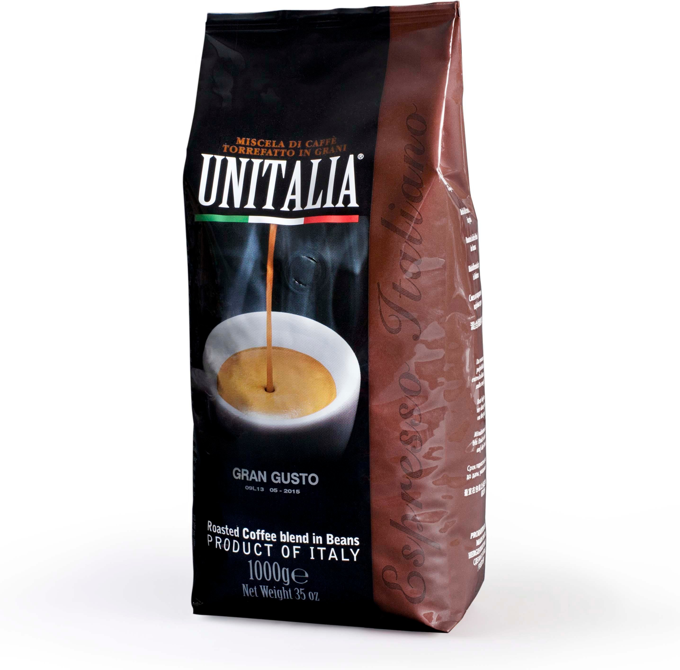 Thumbnail - KAFFEE Unitalia Gran Gusto 1 kg ganze Bohne