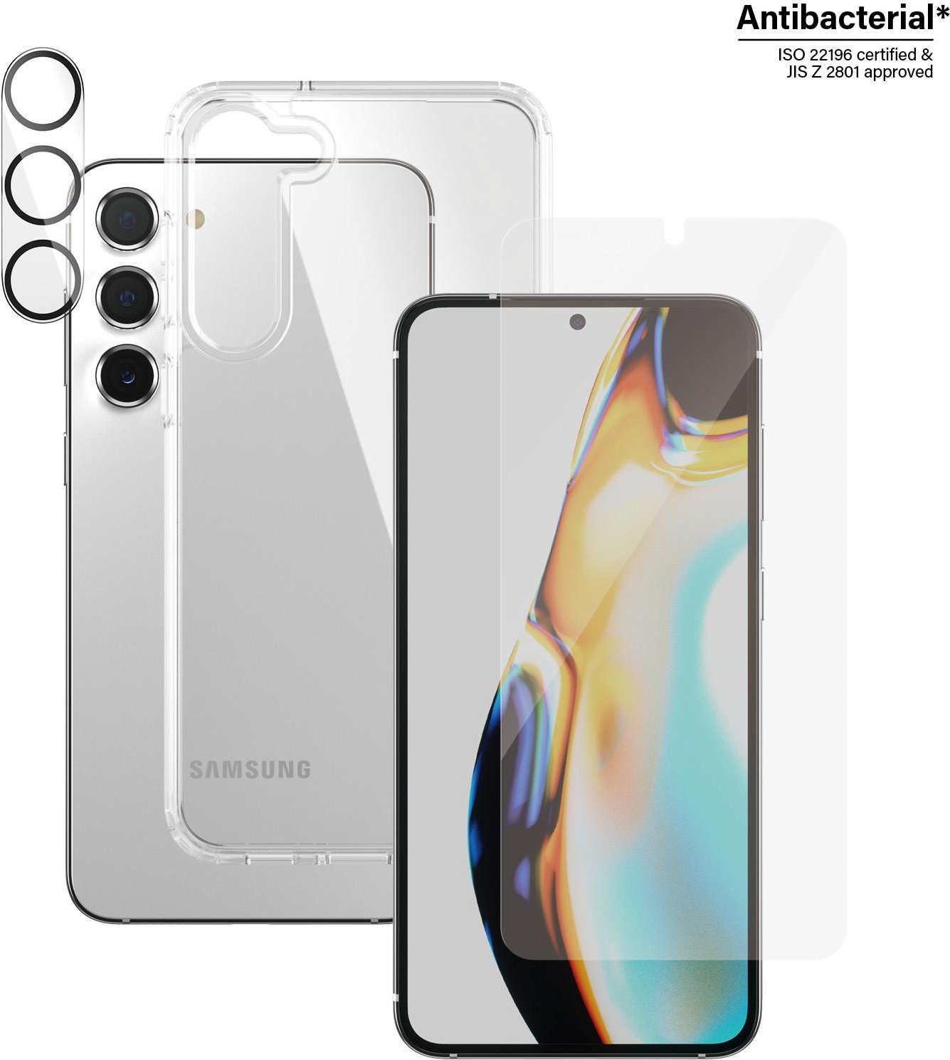 3-in-1 Schutz-Set für Samsung Galaxy S23+ (B0434+7316)