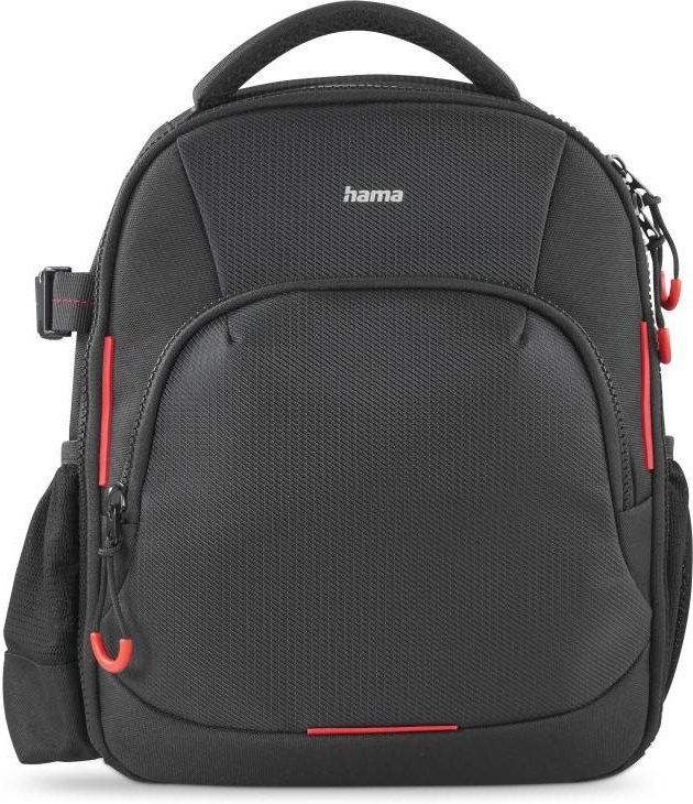Kamera-Rucksack "Ohio", 150, Schwarz/Rot (00121345)