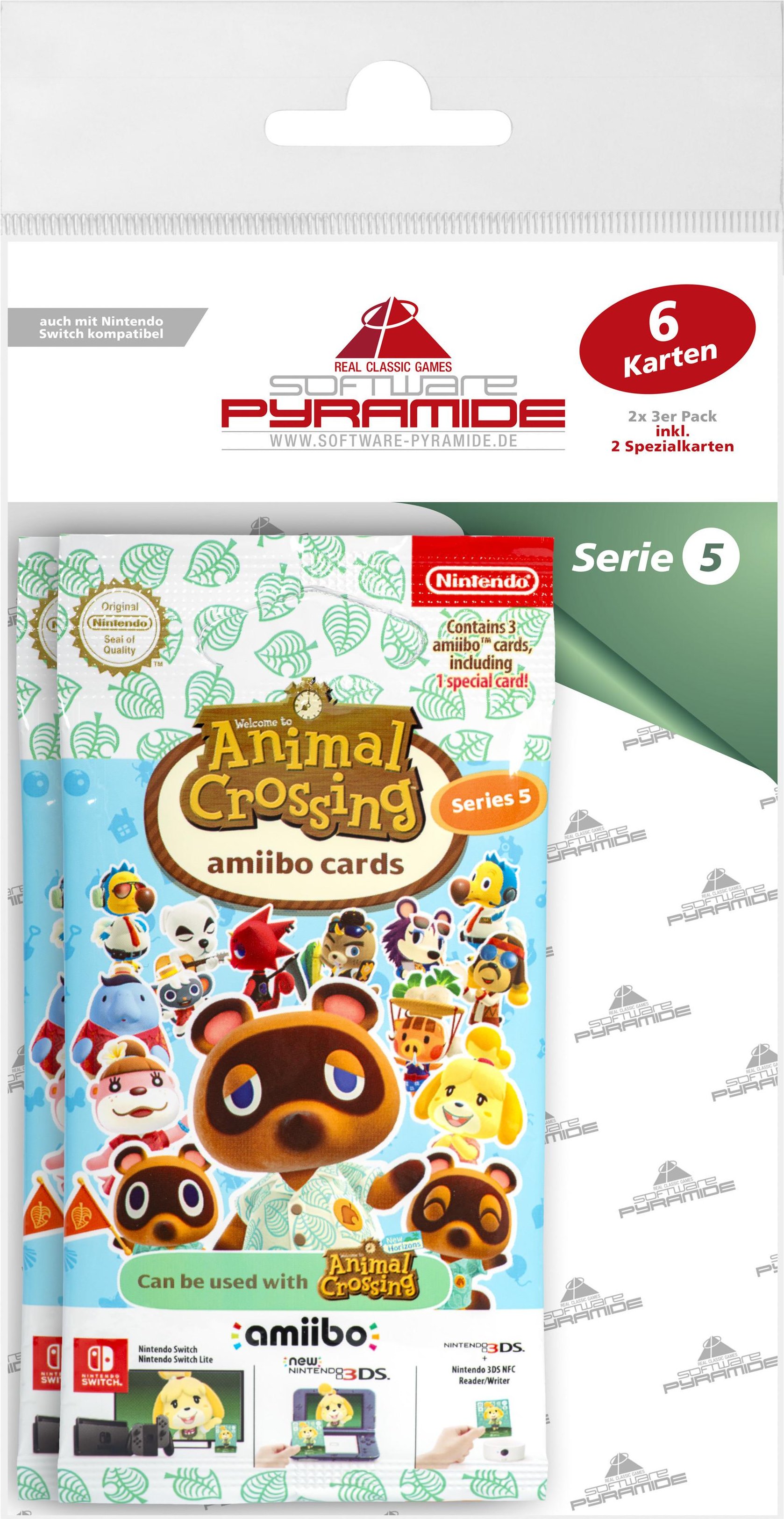 Animal Crossing amiibo Karten 2er S5
