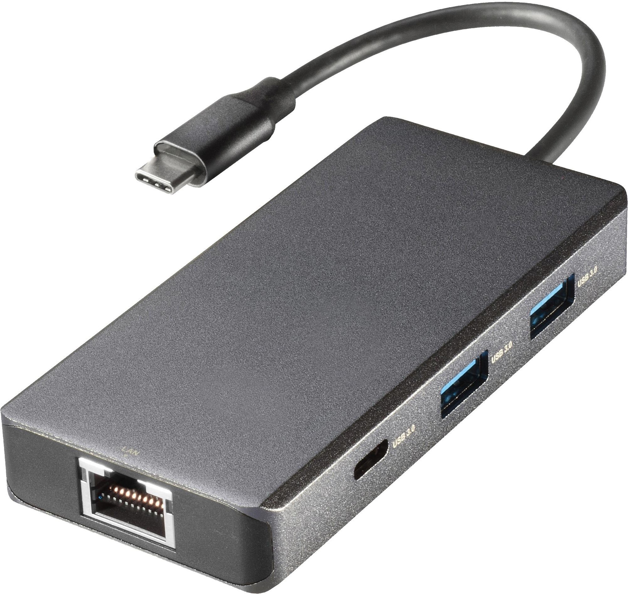 6in1 USB-C® Aluminium Multiport Hub (45964)