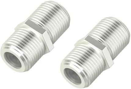 SAT-Adapter, F-Kupplung - F-Kupplung, 2 Stück (00205271)