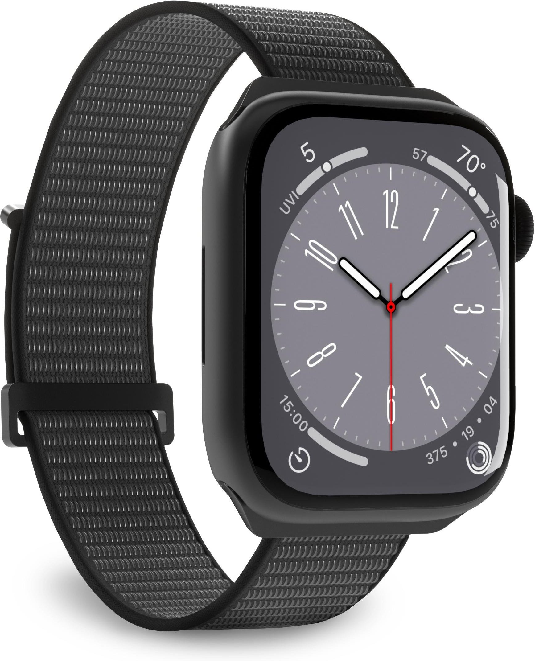 SPORT strap für Apple Watch 38/40/41mm Schwarz