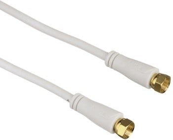 Thumbnail - SAT-Anschlusskabel, F-Stecker - F-Stecker, vergoldet, 3,0 m, 100 dB (00122508)