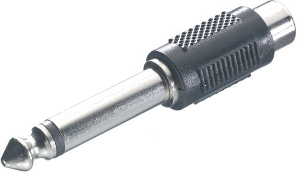 Adapter 6,3 mm Klinke / Cinch (46049)