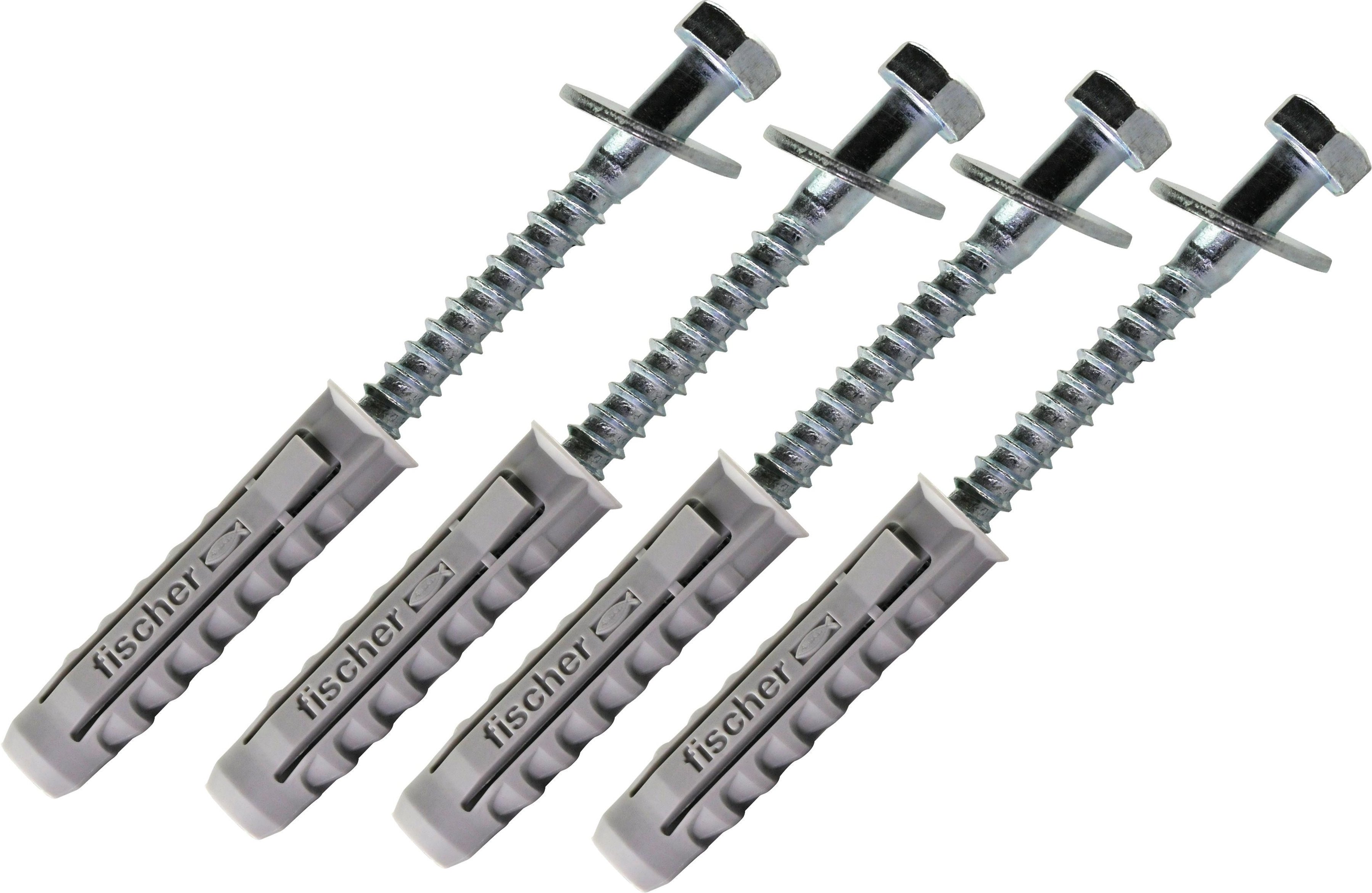 Schrauben und FISCHER Dübel Set SSET812