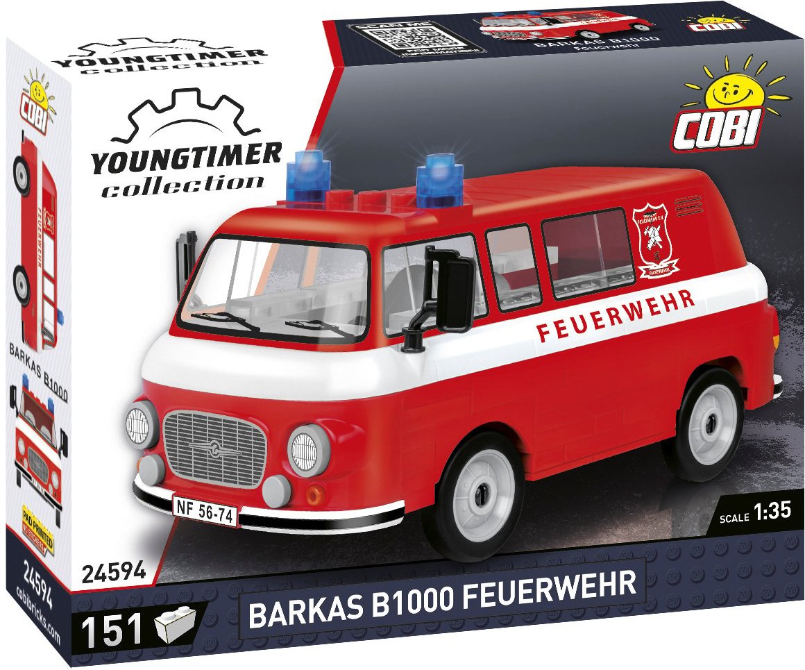 Cobi-Set Barkas B1000 Feuerwehr