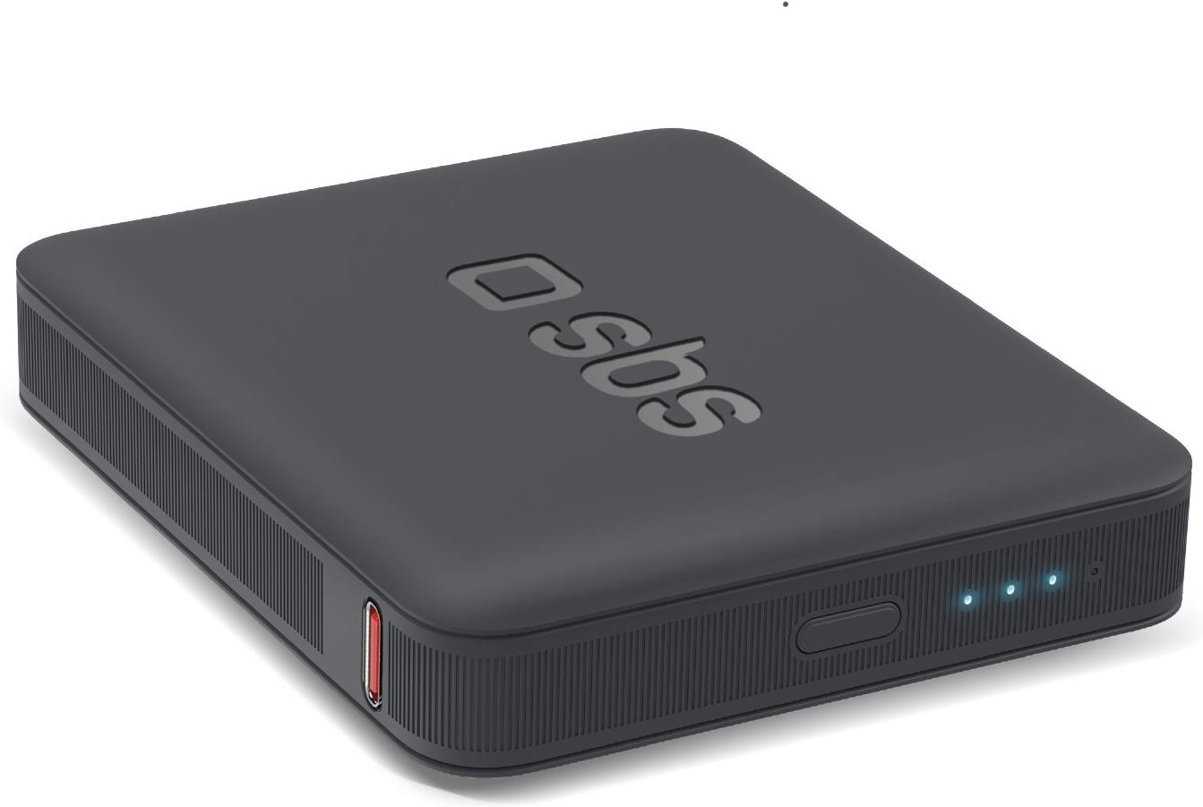 5000-mAh-Powerbank von hoher Dichte, Schwarz