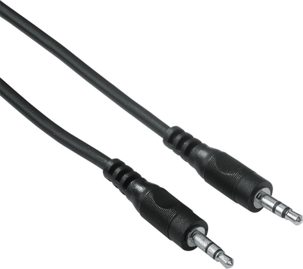 3,5-mm-Klinken-Kabel, Stecker - Stecker, Stereo, 0,5 m (00078474)