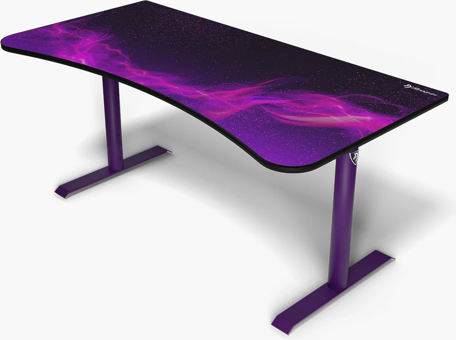 Arena Purple Galaxy Gaming-Tisch, 160 x 82 x 71-81 cm