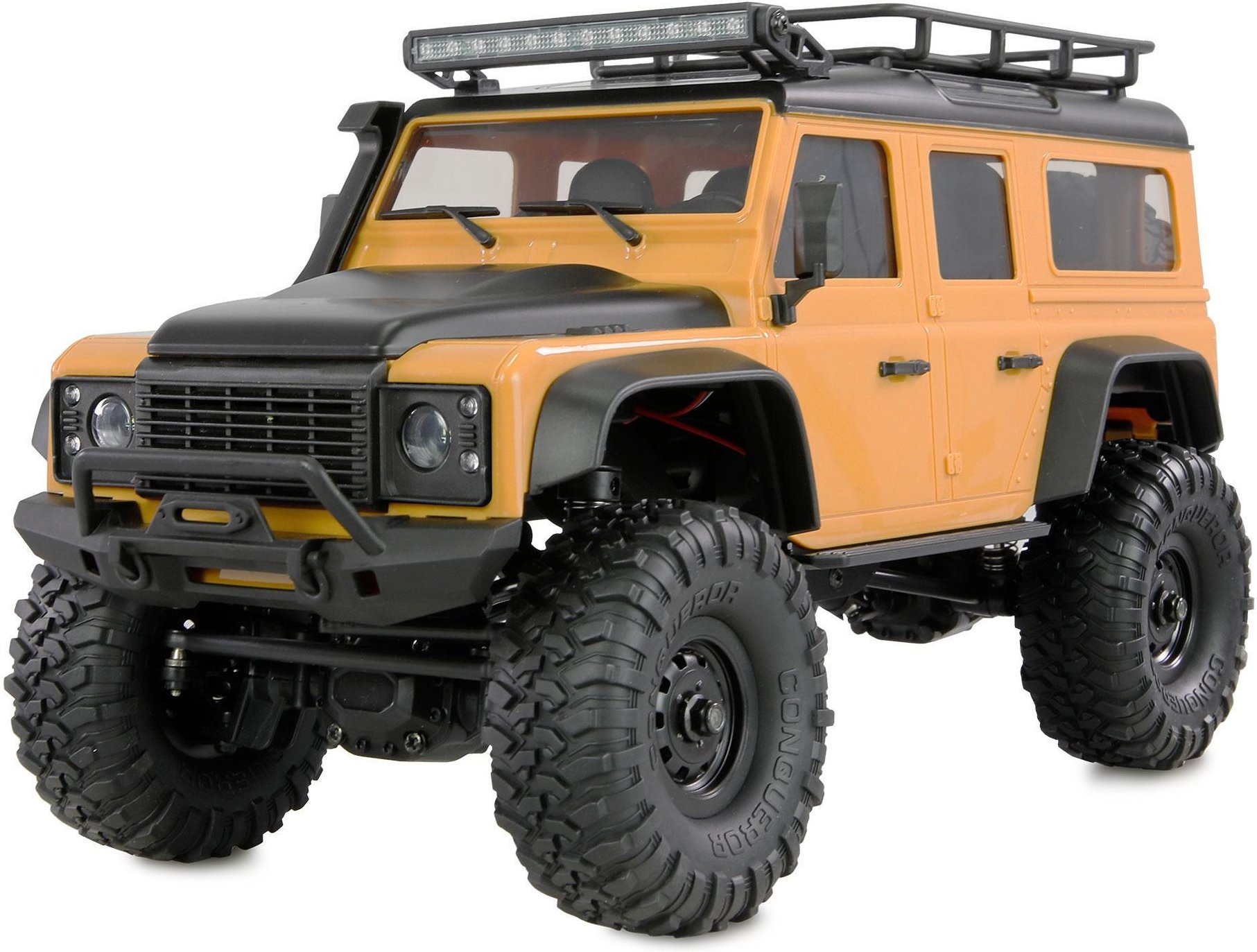 RC Crawler Mini-D90 AMXRock 4WD 1:16 RTR gelb Ferngesteuertes Auto