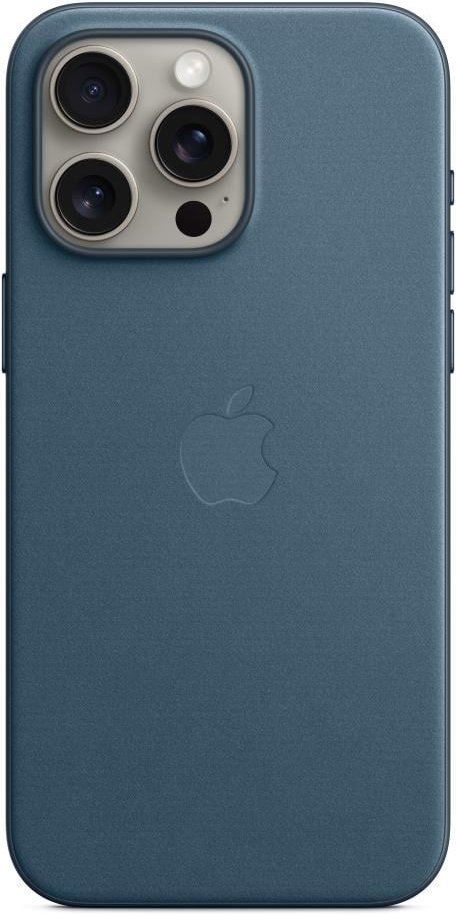 iPhone 15 Pro Max Feingewebe Case mit MagSafe - Pazifikblau