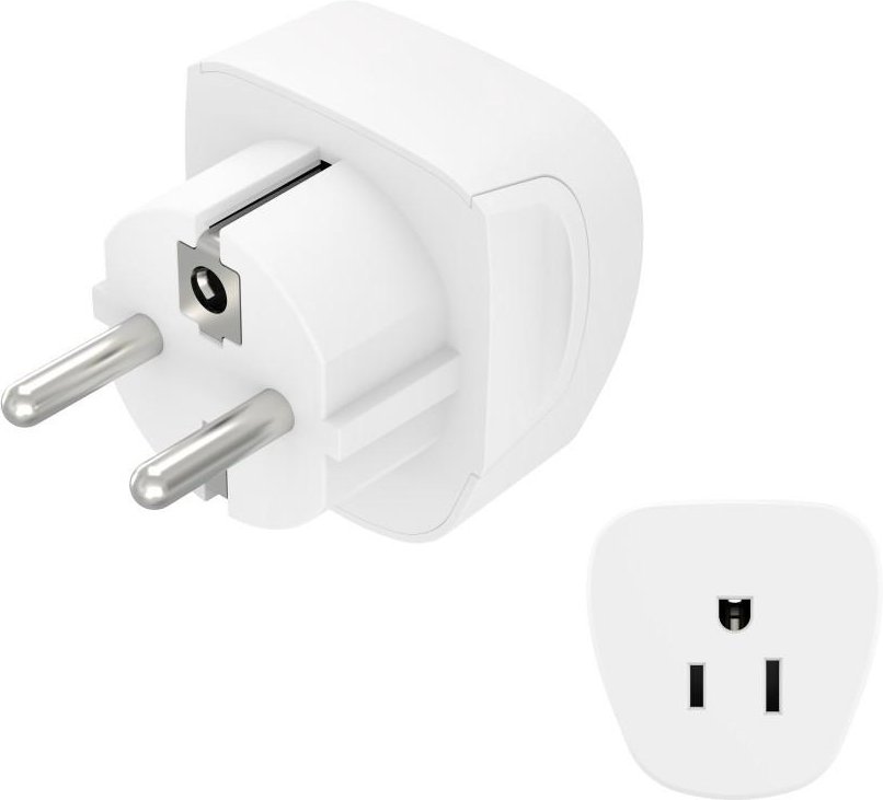 Reiseadapter Typ A und Typ B, 3-polig, für Geräte aus Amerika und Kanada (00223458)