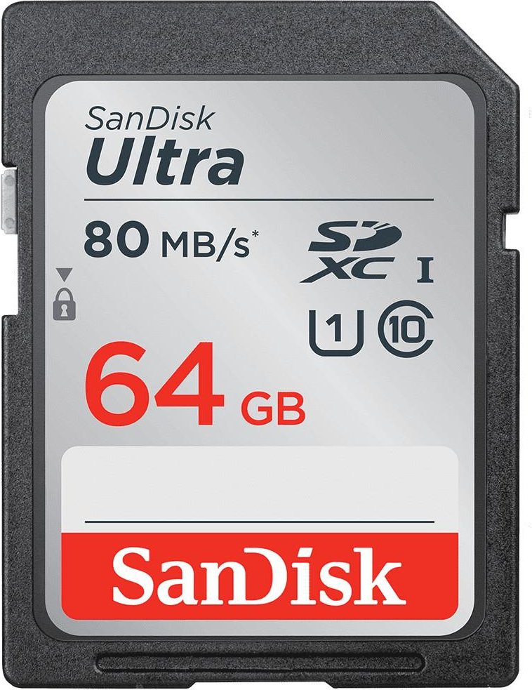 SDXC Ultra 64GB, Class 10, UHS (186469) Speicherkarte