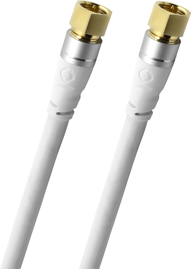 Digitales Satellitenkabel Antenna Link F weiß 1,0 m (D1C33120)