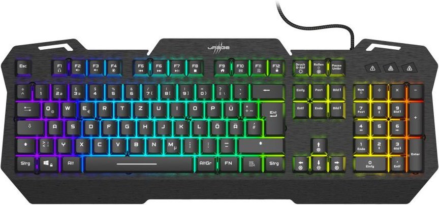 Thumbnail - Gaming-Keyboard "Exodus 450", Schwarz, QWERTZ DE (00217820)