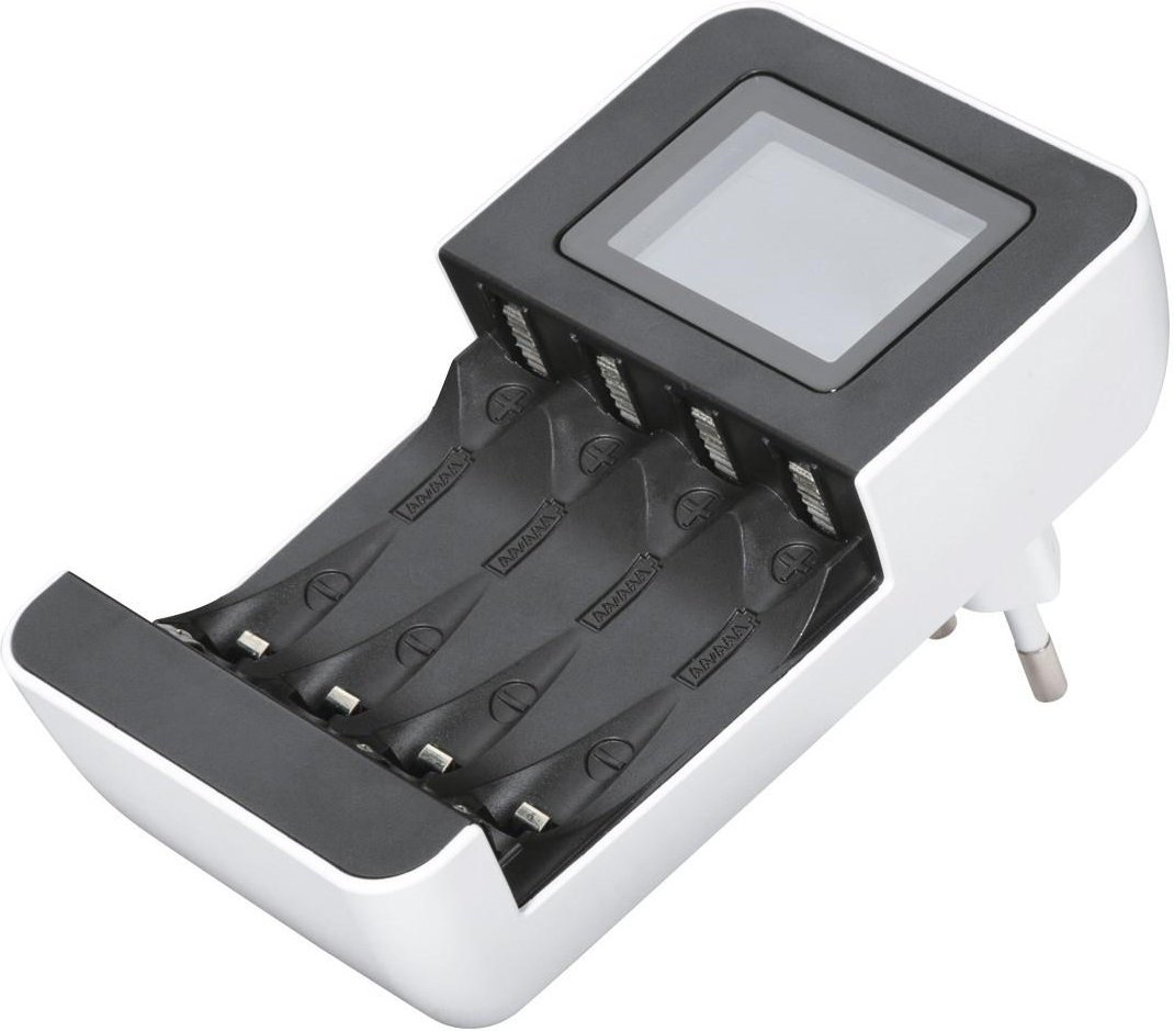 Akku-Ladegerät für 1 bis 4 NiMh AA oder AAA Akkus (00223552)