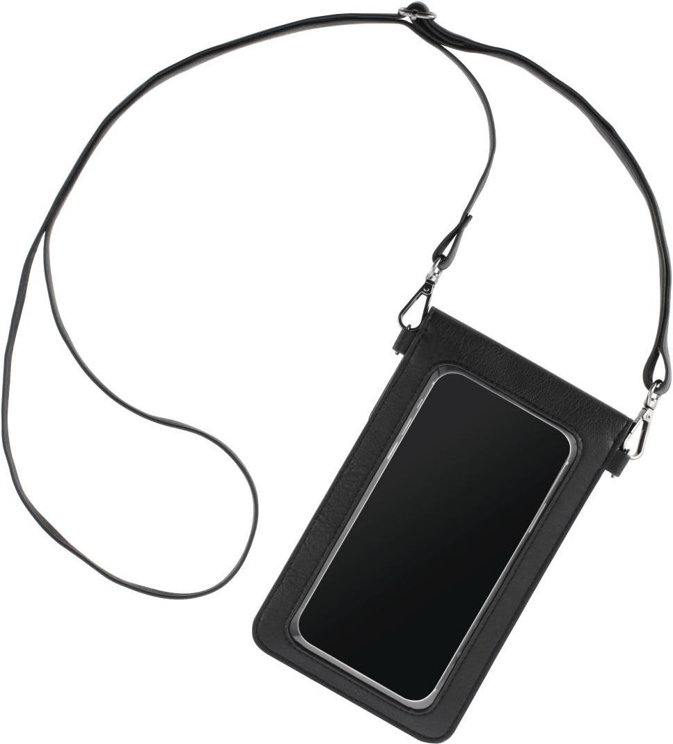 Cross-Body-Tasche, universal, für Smartphones, Schwarz (00188724) Handyhülle