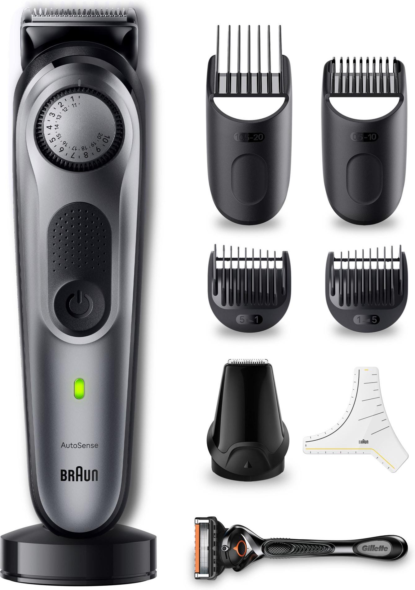 Barttrimmer BT7420, Trimmer mit Barber Tools