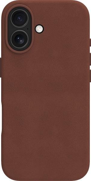 Roskilde MS - iPhone 17 - Full-grain leather - Dark Tan Handyhülle