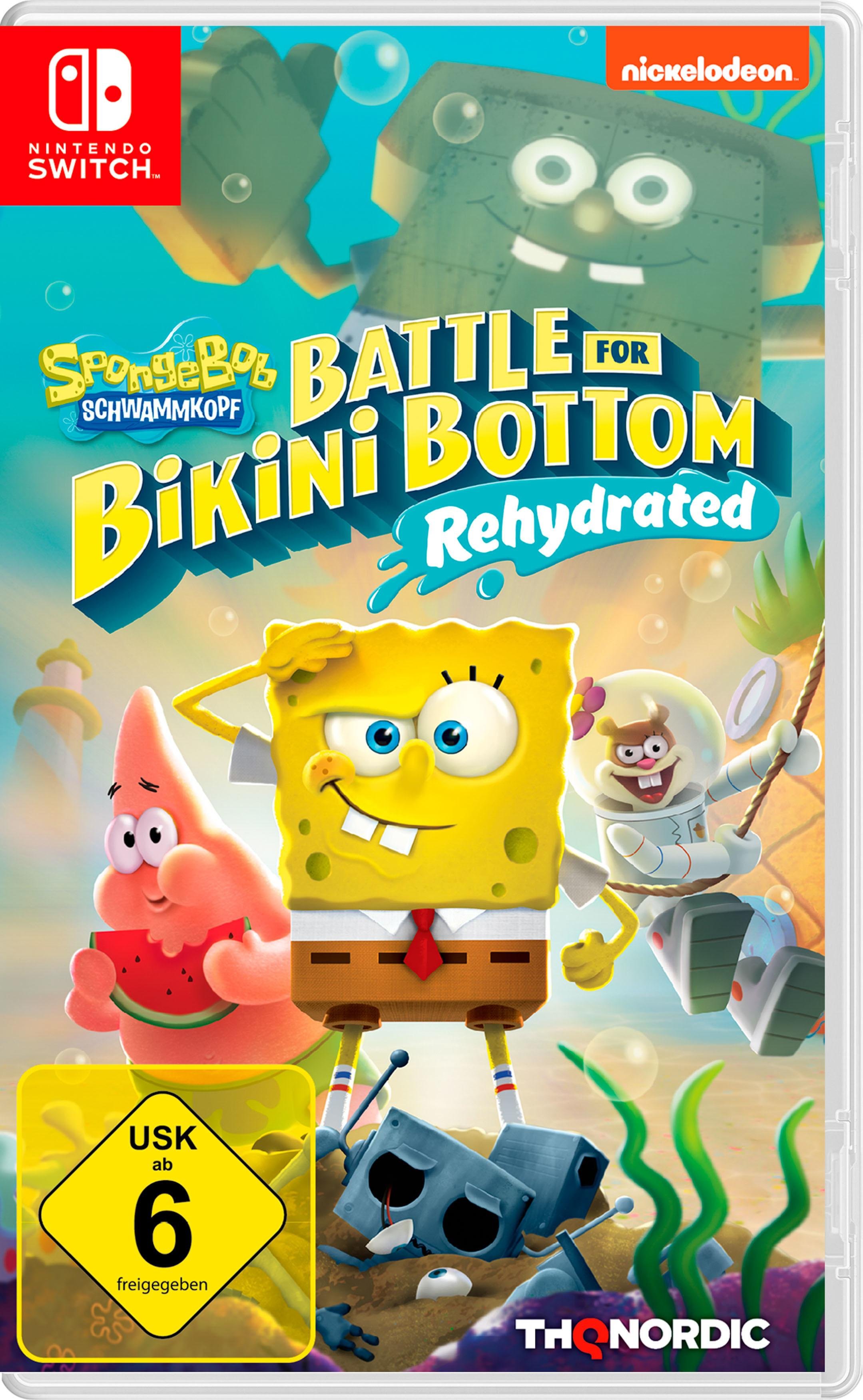 Spongebob: Battle for Bikini Bottom Rehydrated Nintendo Switch-Spiel