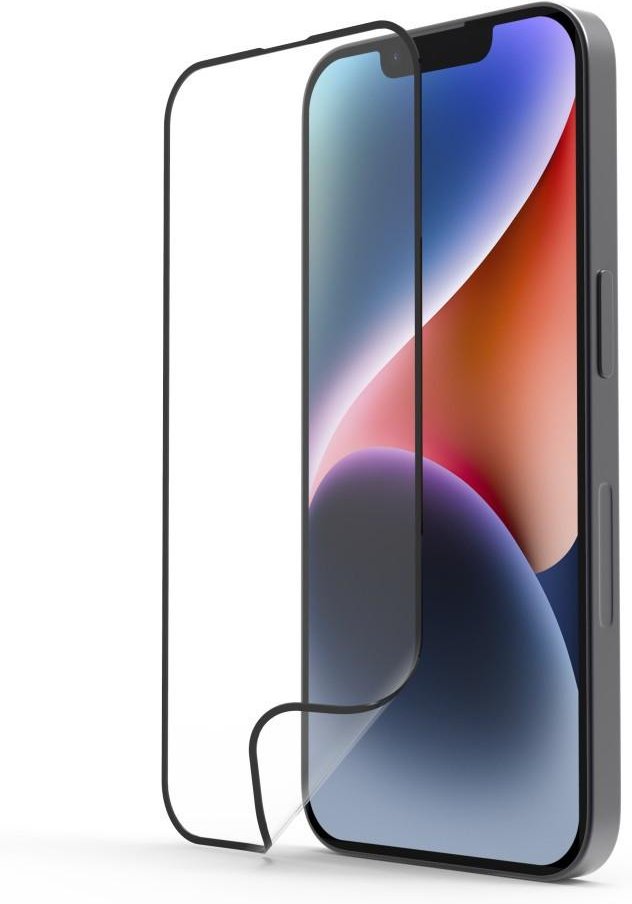 Handy-Schutzglas "Super Hybrid" für Apple iPhone 13/13 Pro/14, Montagehilfe (00222738)