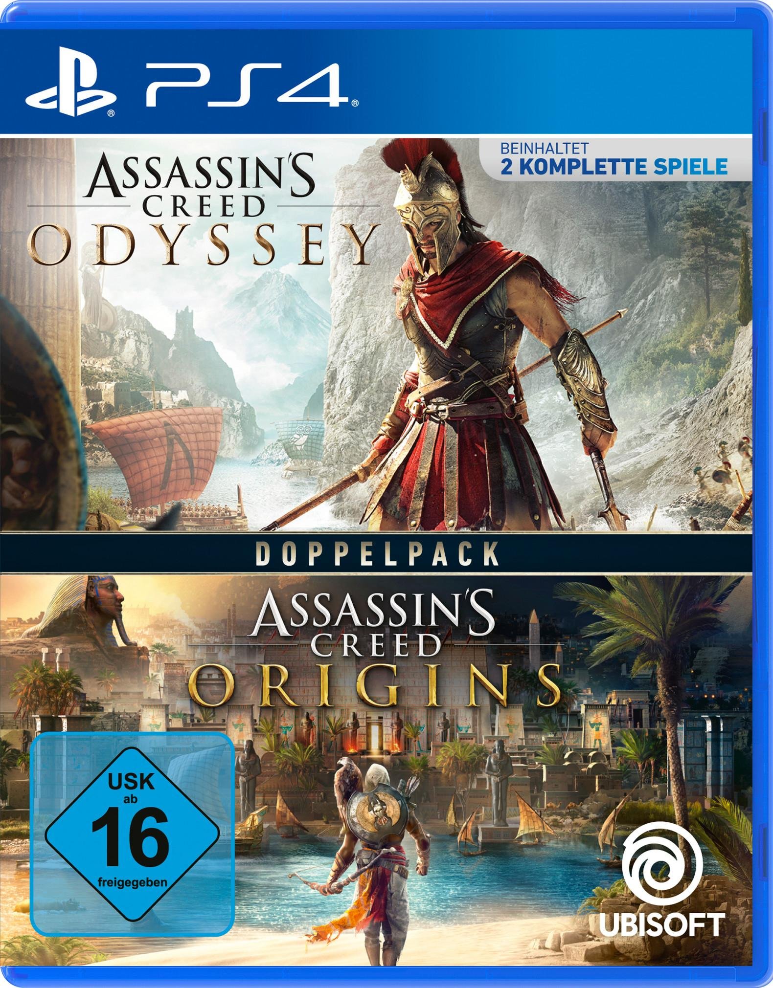 AC Odyssey + Origins PS4-Spiel