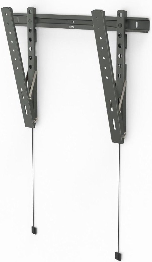 TV-Wandhalterung Ultraslim neigbar, 229cm (90"), bis 80kg, extraflach, Grau (00118081)