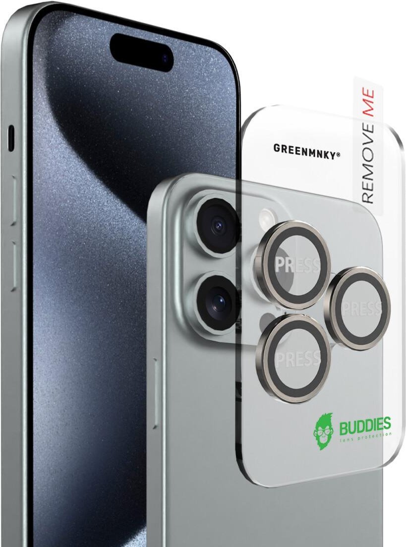 BUDDIES für iPhone 16 Pro/16 Pro Max, Titanium