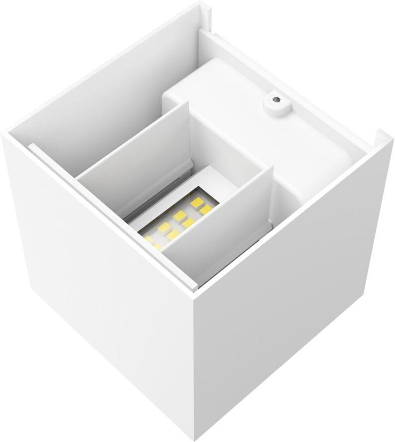 LED Wandlampe für innen und außen, WLAN, App- u. Sprachsteuerung, Weiß (00176607)