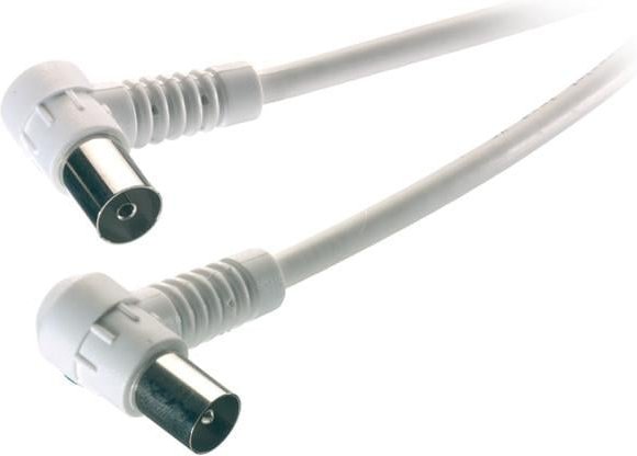 TV / Radio Winkel Antennenkabel, 90dB, 1,5m (48033)