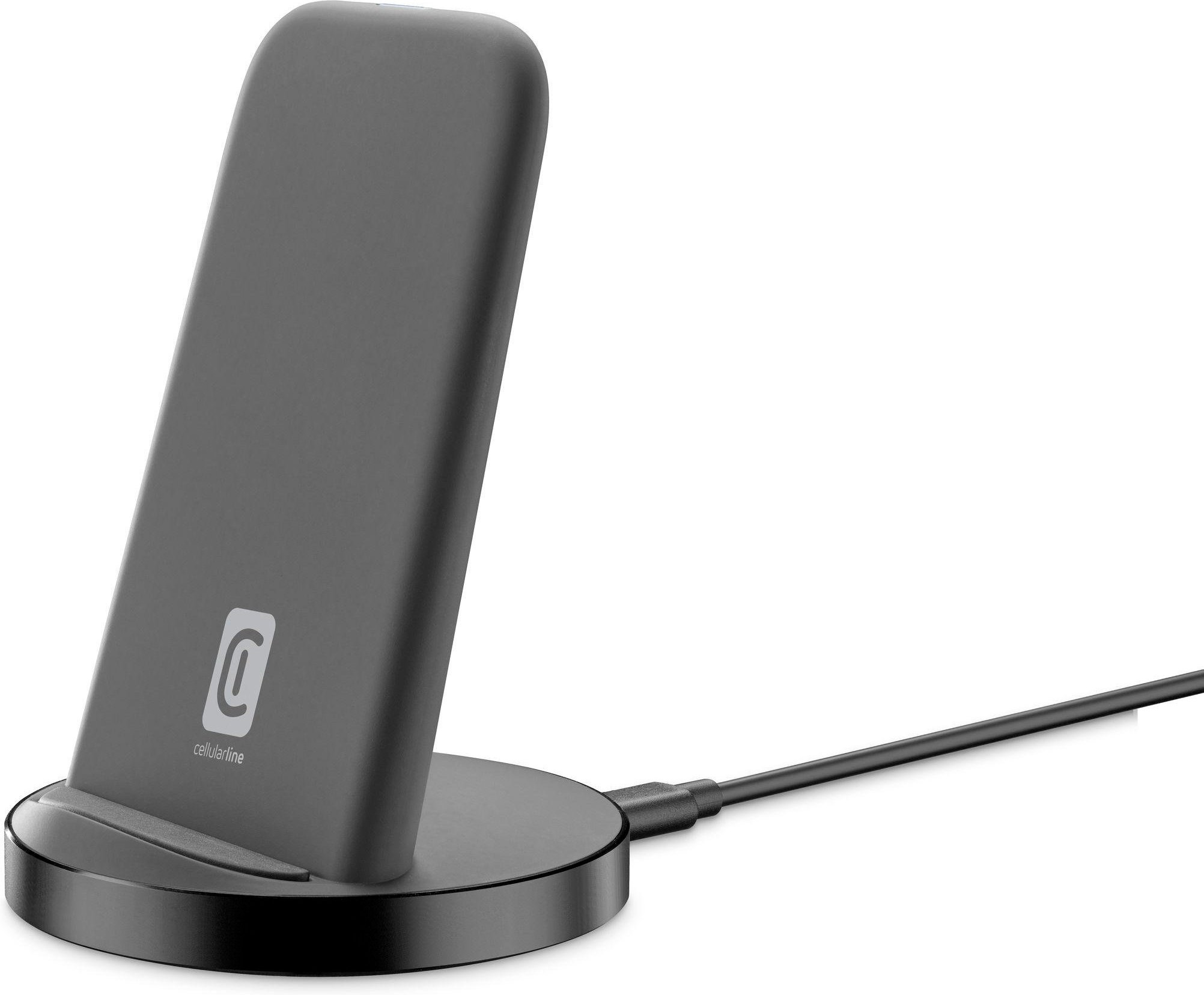 Stand Wireless Charger Podium 15W Black (60459)