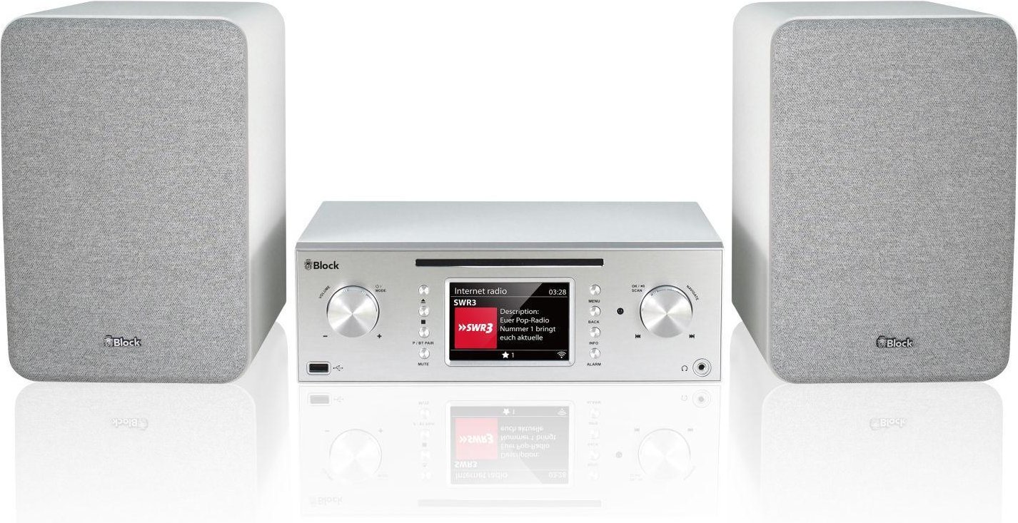 MHF-50 Mikroanlage silber