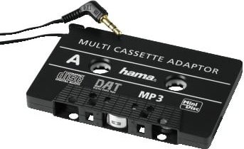 MP3-/CD-Kassetten-Adapter Kfz, Schwarz (00089292)