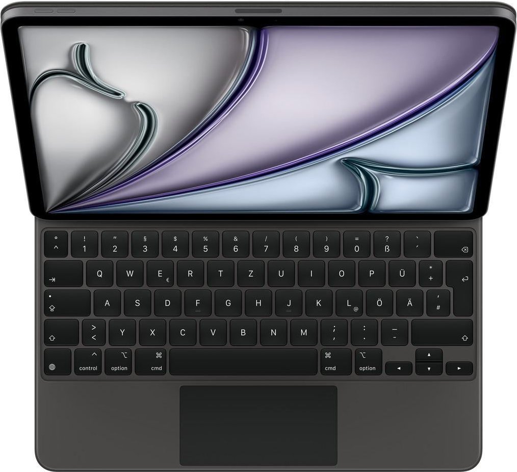 Magic Keyboard für 13 Zoll iPad Air (M2) - Deutsch - Schwarz