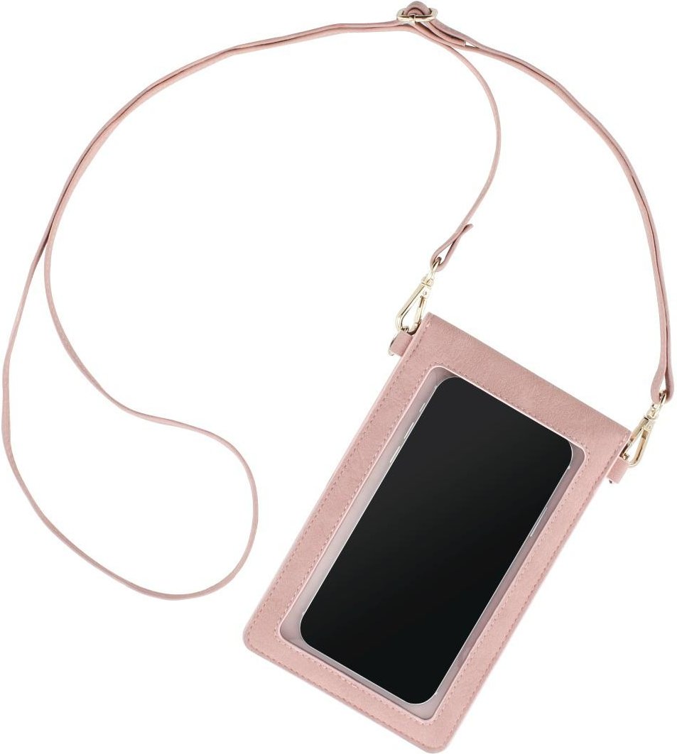 Cross-Body-Tasche, universal, für Smartphones, Rosa (00188723)
