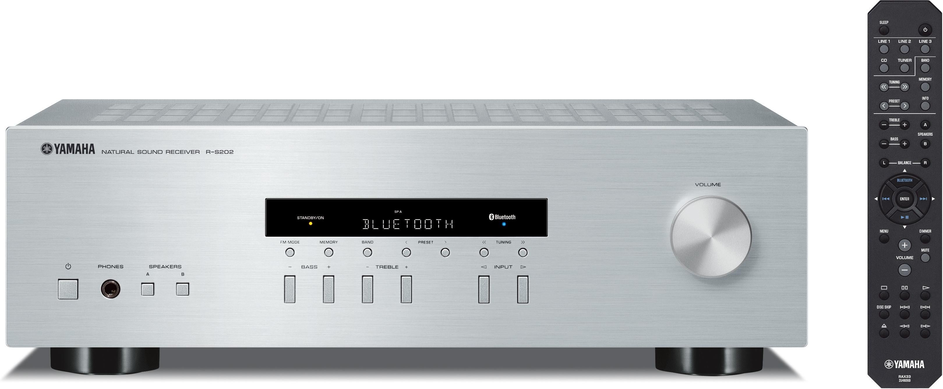 R-S202D silber HiFi-Receiver