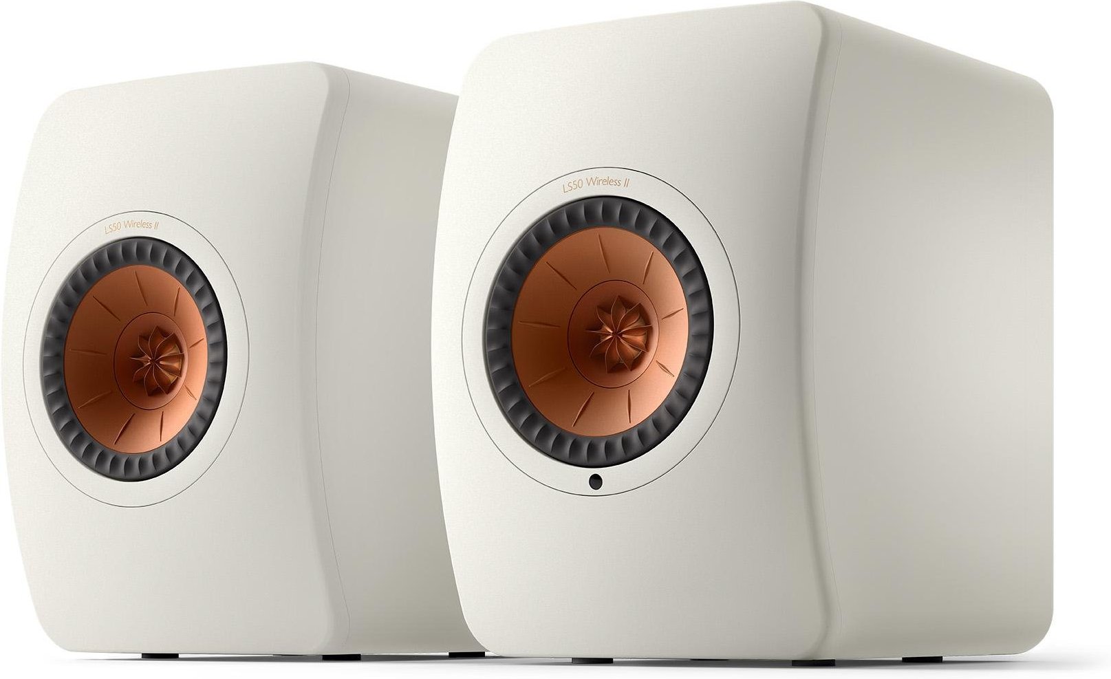 LS50 Wireless II paar weiß Regal-Lautsprecher