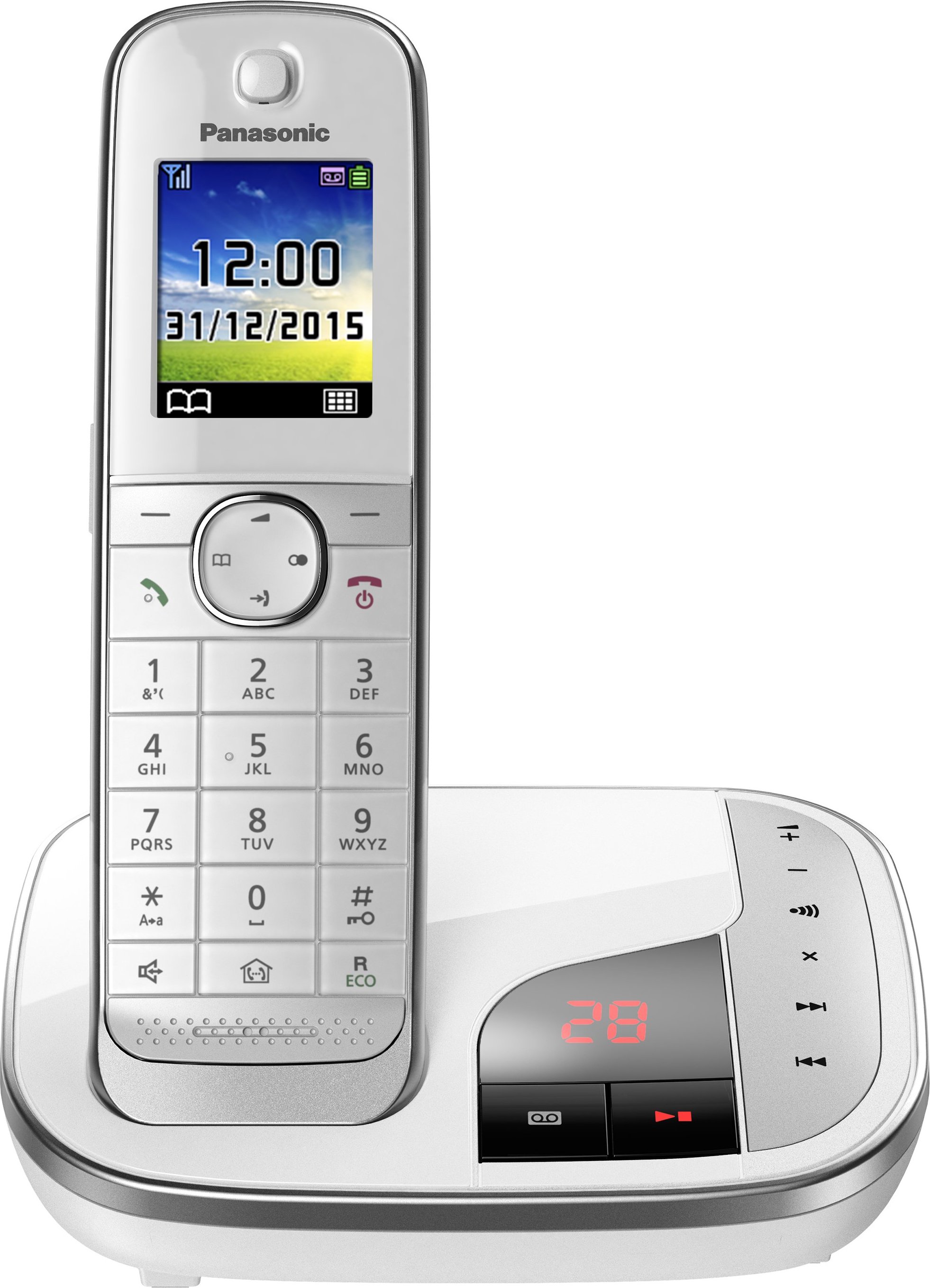 KX-TGJ320GW Weiß Schnurloses Telefon