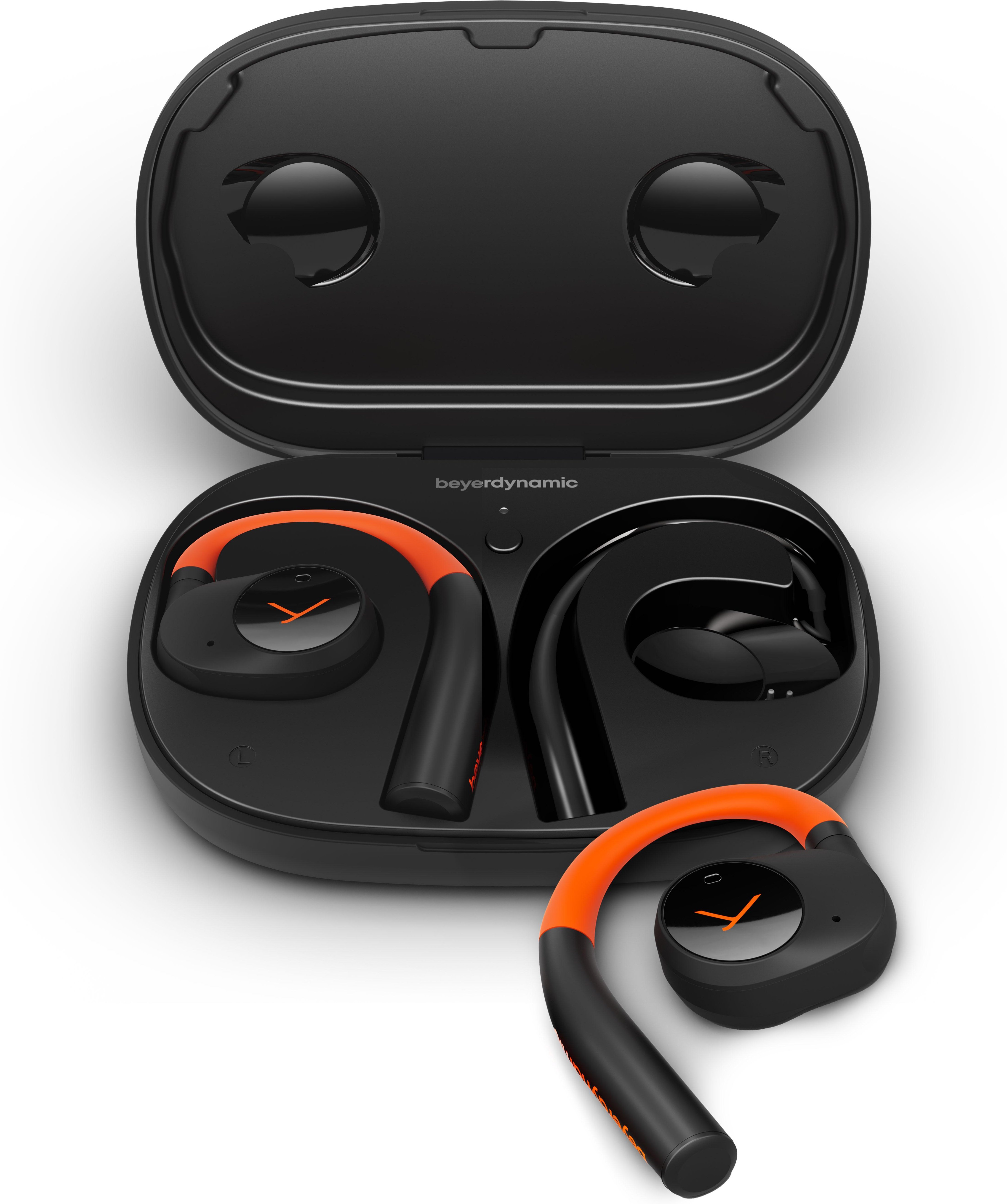 Bluetooth Open-Ear-Kopfhörer Verio 200, schwarz/orange (00226461)