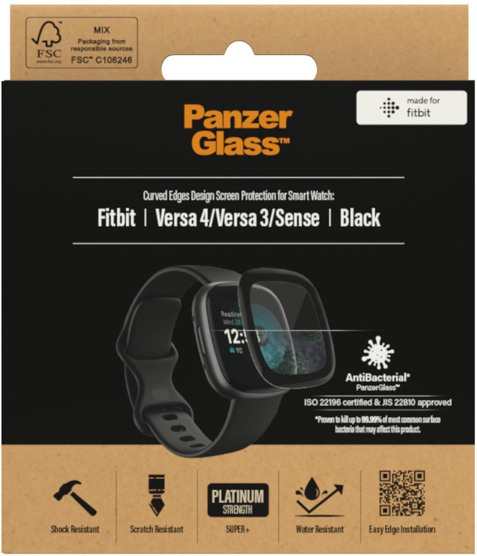 Fitbit Versa 4 | Versa 3 | Sense | Displayschutzglas | 3668