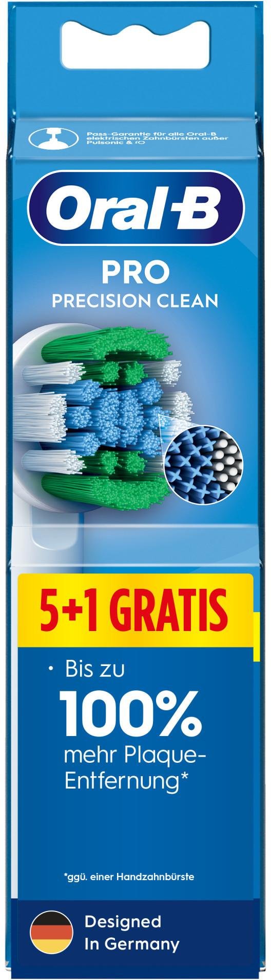 Pro Precision Clean Aufsteckbürsten, 5 + 1 Gratis