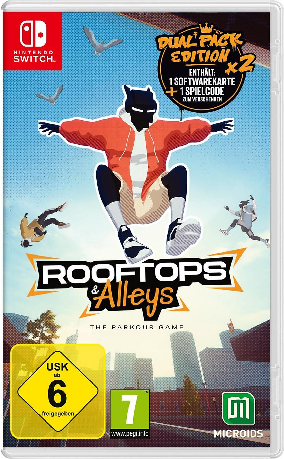 Rooftops & Alleys - The Parcour Game (Dual Pack Edition) Nintendo Switch-Spiel