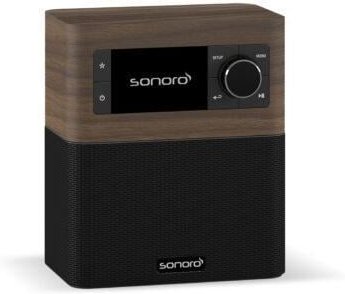 Stream SO-4110-101-WB walnuss/schwarz DAB+ Internetradio