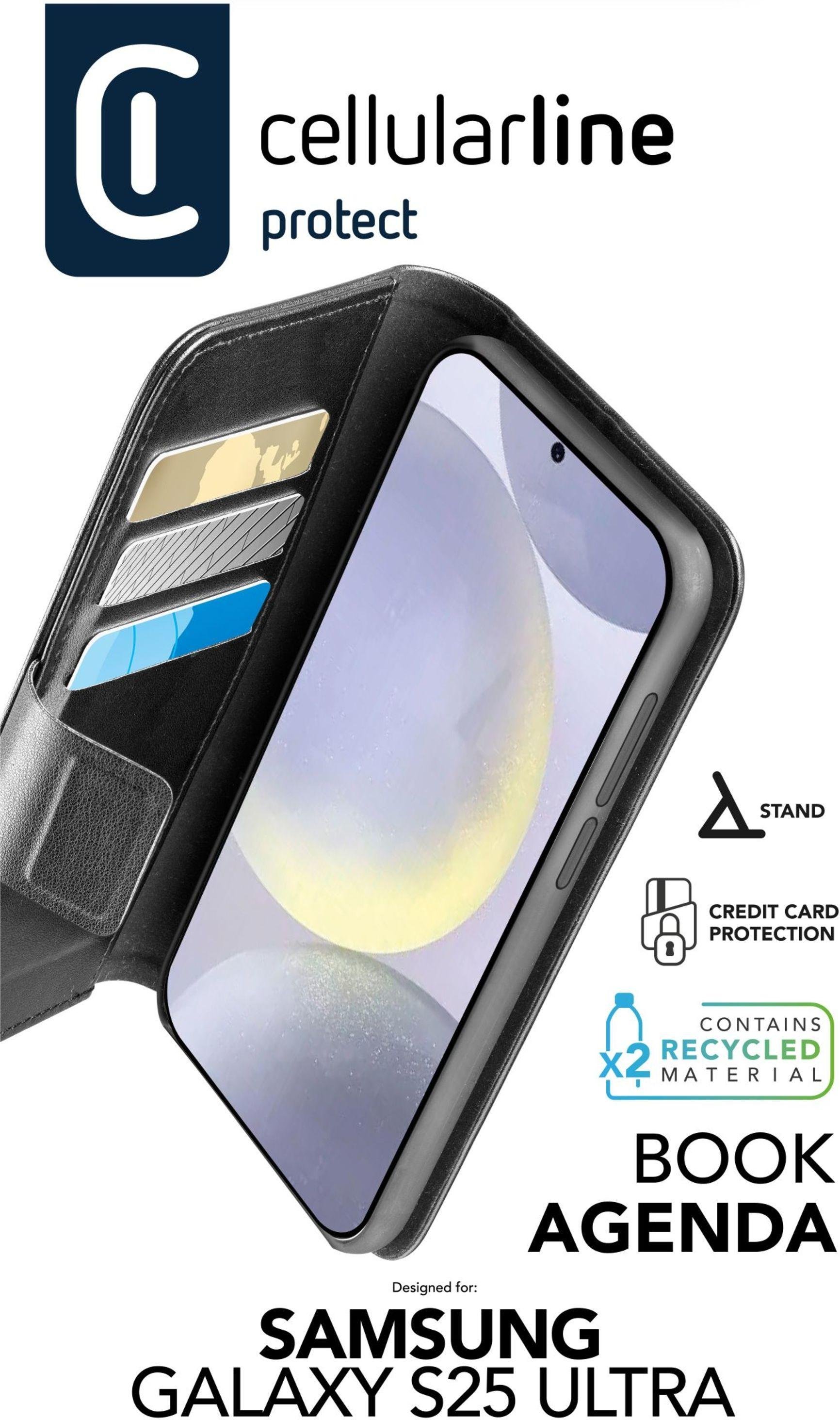 Book Agenda 2 Case für Samsung S25 Ultra Black (61018)