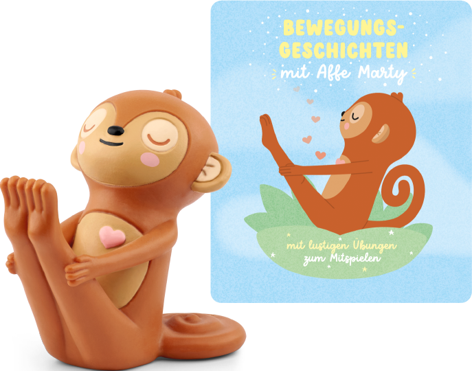 Bewegungsgeschichten mit Affe Marty - Mit lustigen Übungen zum Mitspielen Hörfigur