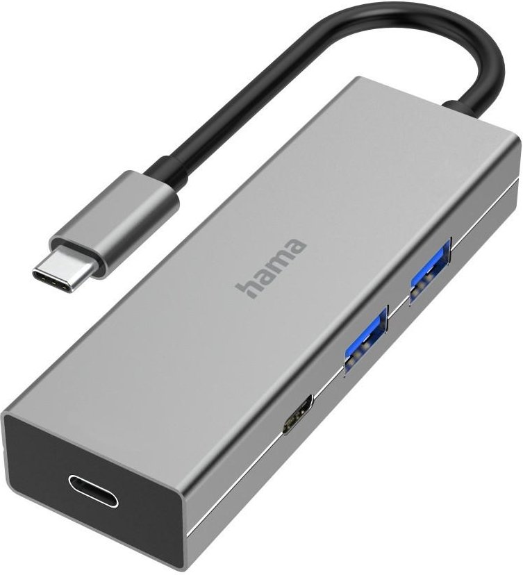 Thumbnail - USB-C-Hub, 4 Ports, 2x USB-A, 2x USB-C, USB 3.2 Gen1, 5 Gbit/s (00200136)