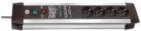 Premium-Protect-Line 60.000A Überspannungsschutz-Steckdosenleiste 4-fach 3m H05VV-F 3G1,5