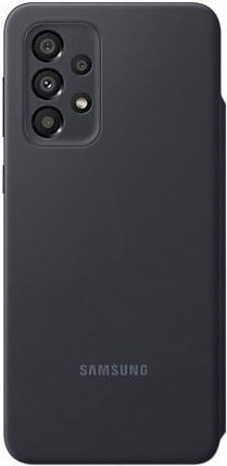 S View Wallet Cover EF-EA336 für das Galaxy A33 5G, schwarz Handyhülle